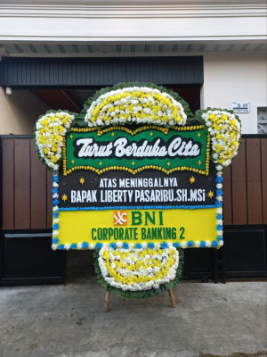 Papan Bunga Duka di Indra Sakti